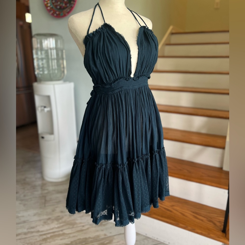 Free People Dress , worn once , size Large be the bell of the ball!!